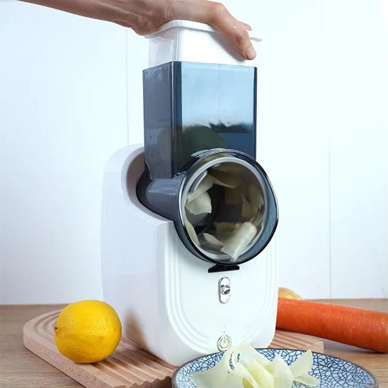 Râpe à légumes électrique | L'infinie™ - Cuisine Affûtée