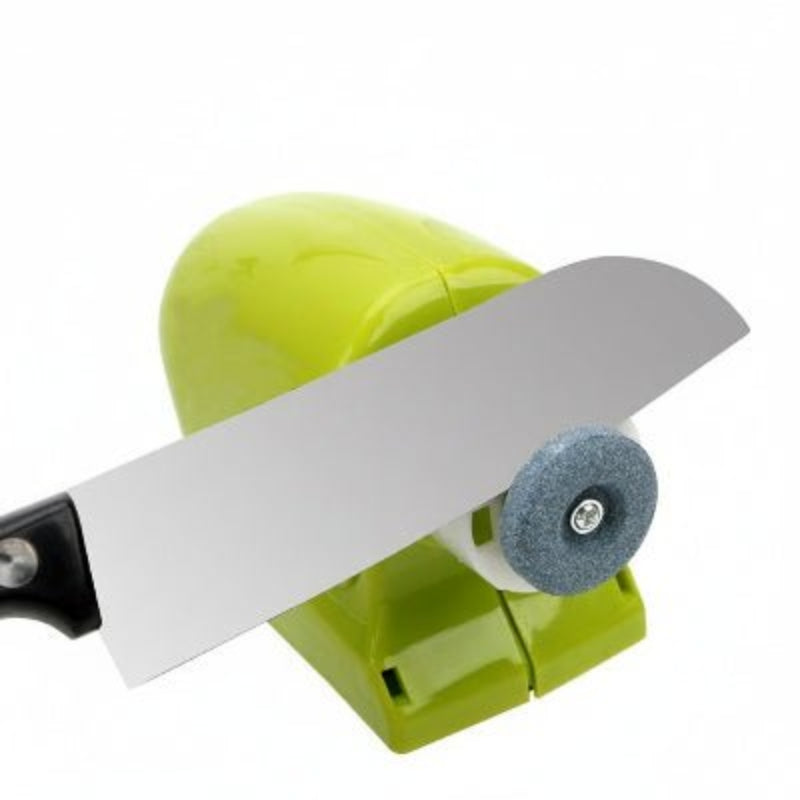 aiguiseur couteau electrique vert