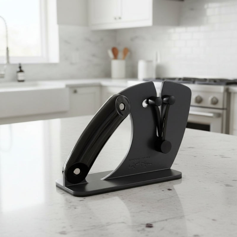 aiguiseur couteau noir
