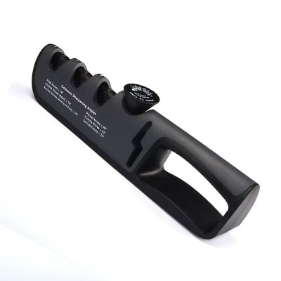 aiguiseur de couteaux noir