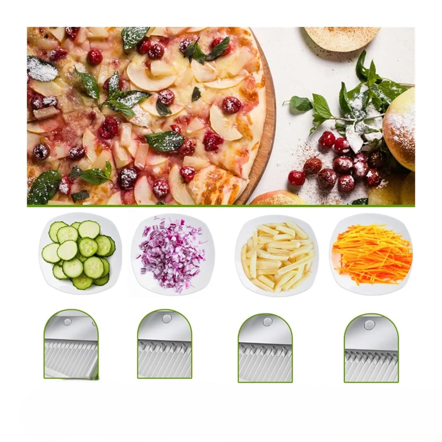 Mandoline cuisine | Verti - pliable™ - Cuisine Affûtée