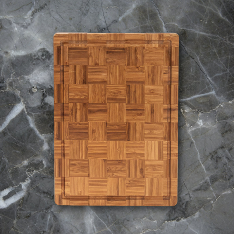planche en bois damier grande dimension