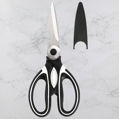 Ciseaux de cuisine - KitchenScissors™ - Noir - Cuisine Affûtée