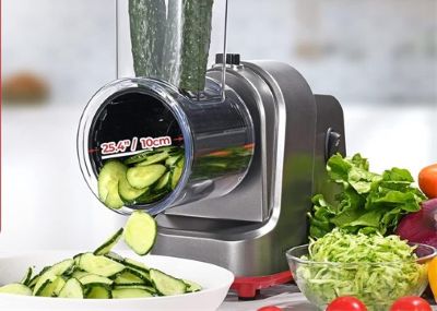 MANDOLINE ELECTRIQUE | MULTI - COUPE 5 EN 1™ - Cuisine Affûtée