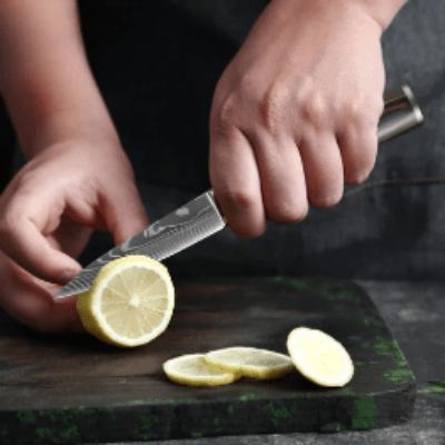 Couteau de cuisine office coupant Citron