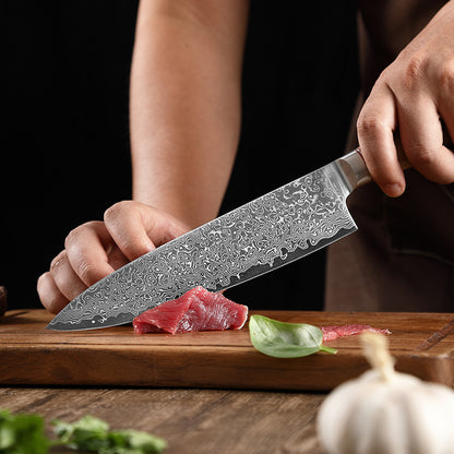 Couteaux en cuisine élégance découpe précise viande