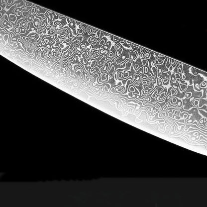 Couteaux en cuisine élégance lame damas