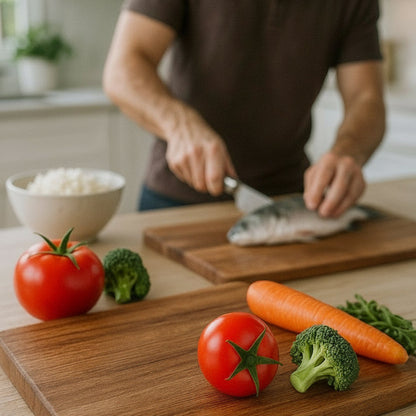 Couteaux en cuisine élégance préparation repas agréable