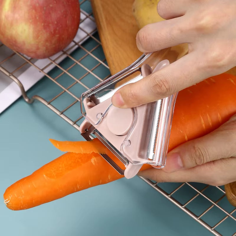 Epluche légumes magique éplucher sans gaspillage carotte