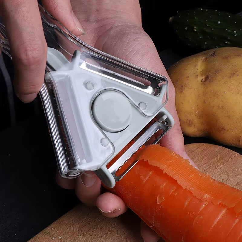 Epluche légumes magique trancher rubans carottes