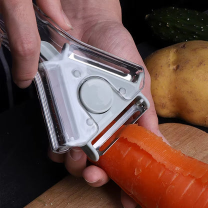 Epluche légumes magique trancher rubans carottes