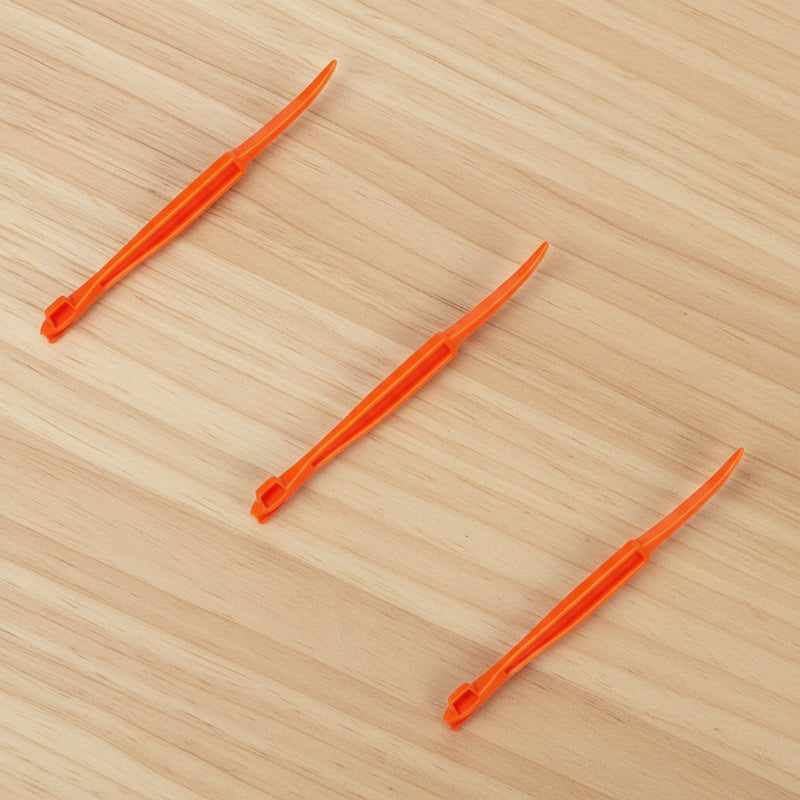 Eplucheur agreste orange 3 pièces