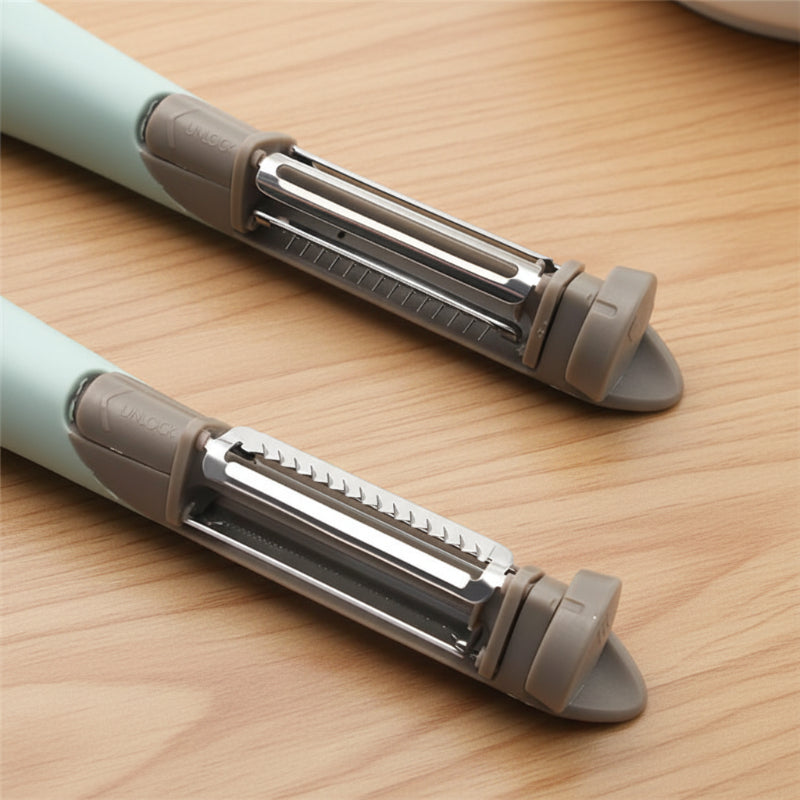 Eplucheur carottes différente lame rotative