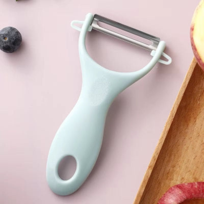 Eplucheur pastel bleu ergonomique