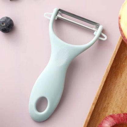 Eplucheur pastel bleu ergonomique