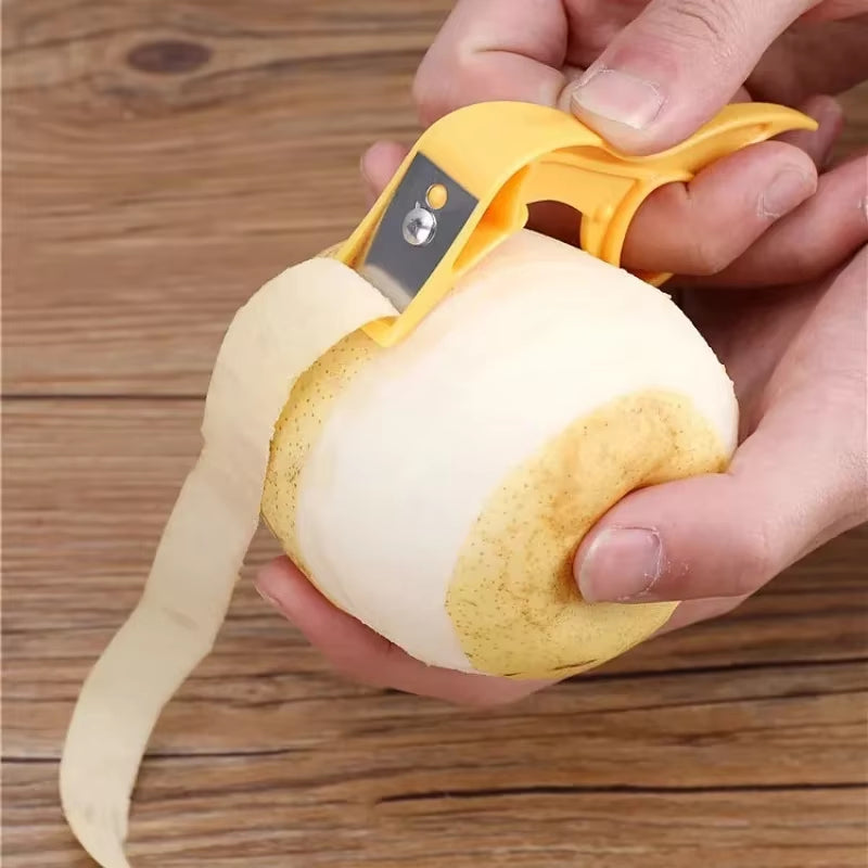 Eplucheur pomme éplucher sans effort pomme jaune