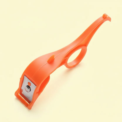 Eplucheur pomme orange