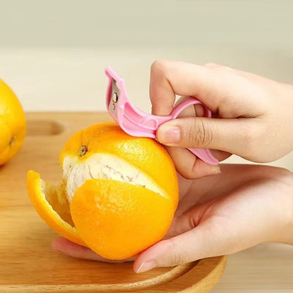 Eplucheur pomme retirer pelure épaisse orange avec crochet