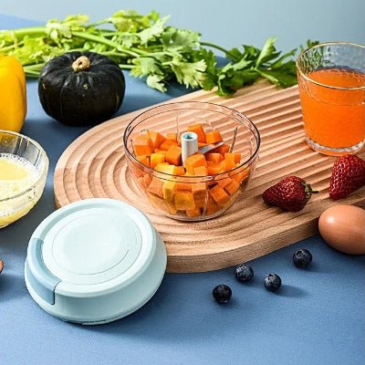 Hachoir manuel famille dynamo carottes cubes