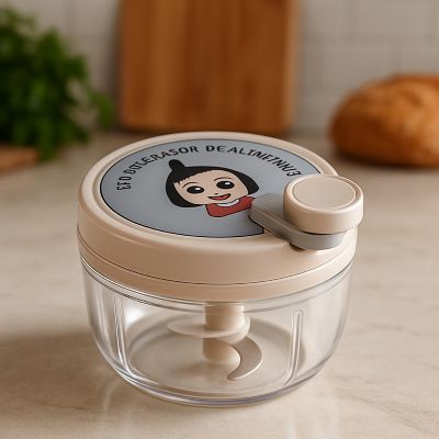 Mini hachoir mini héros sur comptoir