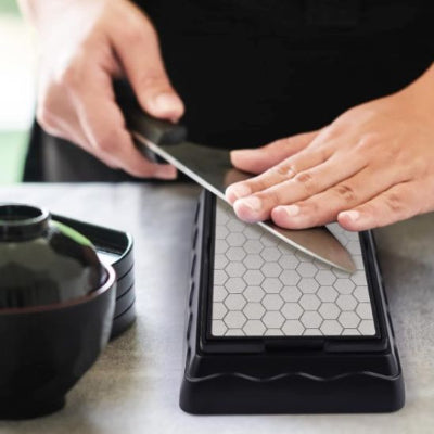 Pierre à aiguiser Diamantée main affûtant couteau