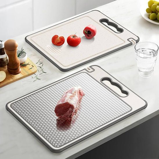 Planche à découper | L'inox - durable - Cuisine Affûtée