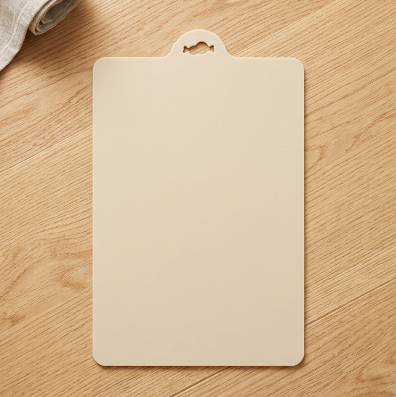 Planche à découper plastique beige