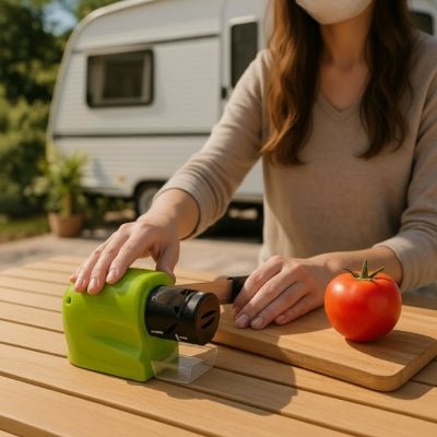 aiguiseur couteau electrique mère aiguisant couteau facilement