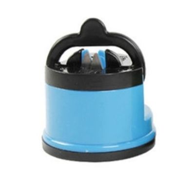aiguiseur couteau professionnel bleu