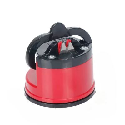 aiguiseur couteau professionnel rouge