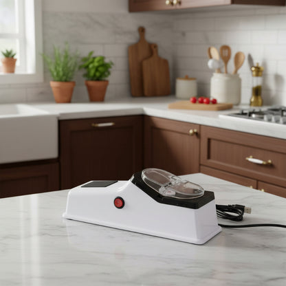aiguiseur de couteaux professionnel avec chargement USB