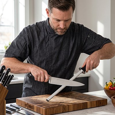Aiguiseurs de couteaux pratique et indispensable pour maintenir couteaux affûtés