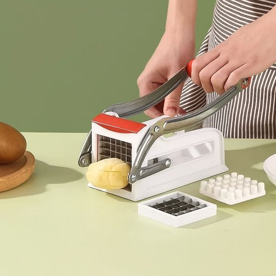 Coupe frite L'Efficient fabrication frites  en action