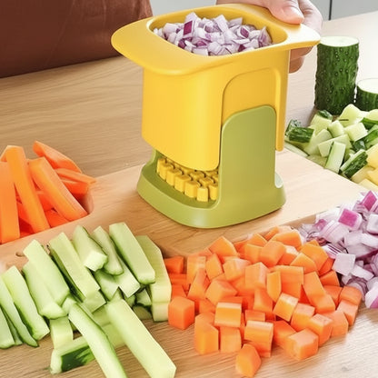 coupe frites avec magnifique résultats légumes tranchés