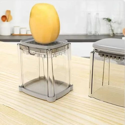 coupe frites contenants transparent rangement facile