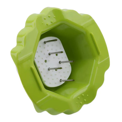 coupe frites manuel protège main vert