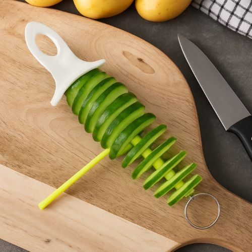 coupe frites préparer spirale concombre sans effort