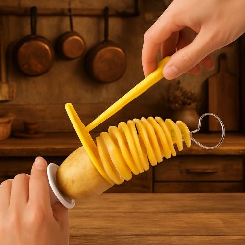 coupe frites préparer spirale pomme de terre facilement