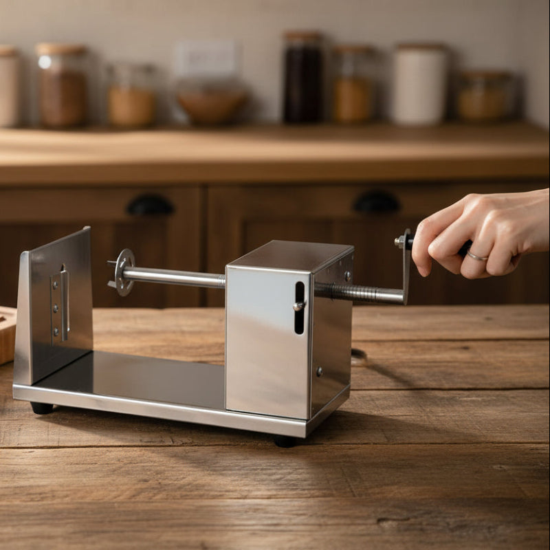 coupe frites professionnel main tournant facilement manivelle