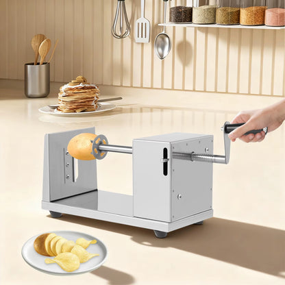 coupe frites professionnel main tournant manivelle tranchant pomme de terre