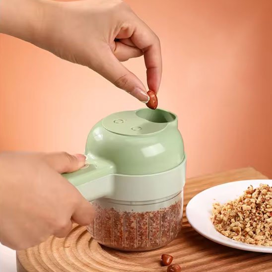 Coupe légumes électrique utilisation multi-usage