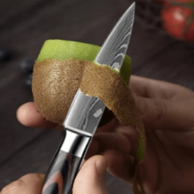 couteau d'office noble lame tranchante épluchant kiwi