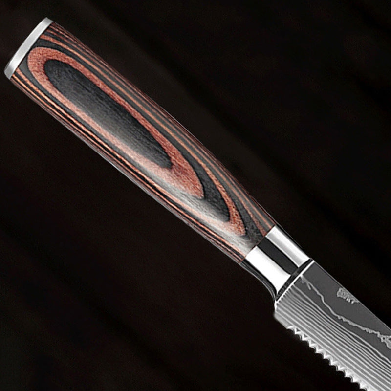 couteau pour steak avec manche raffine