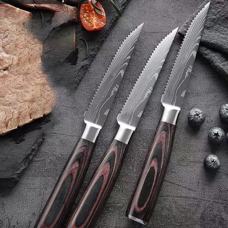 couteau pour steak dentelé