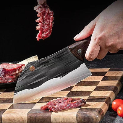 couteaux de cuisine boucher lame tranchant sans effort viande