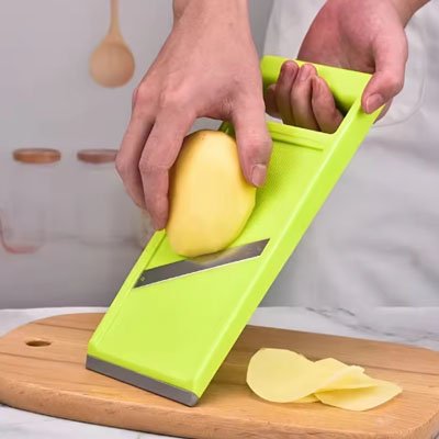  cuisine mandoline rapant patate finement