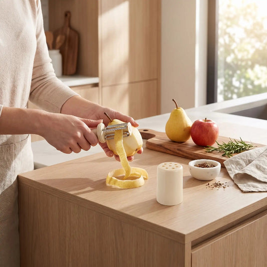 econome pomme de terre épluche facilement une poire