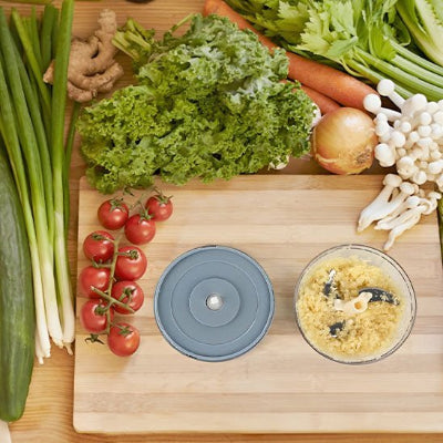 hachoir gain de temps champignon haché