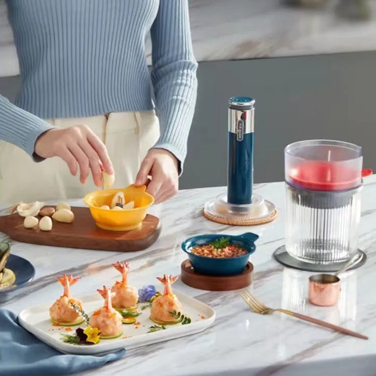 hhachoir à viande électrique hachant ails
