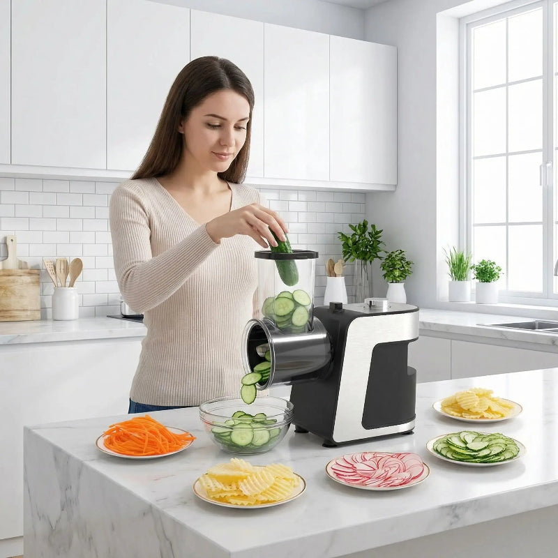mandoline cuisine électrique mère tranche cocombres facilement